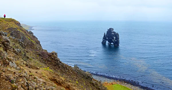 Roccia di Hvitserkur — Foto Stock