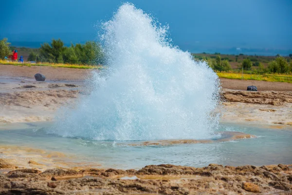 Iceland geyser — Stock Photo, Image