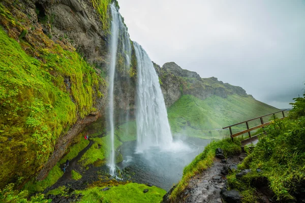 Isländska vattenfall — Stockfoto