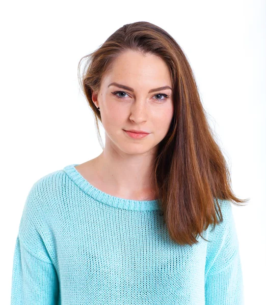 Teenage girl in studio — Stock Photo, Image