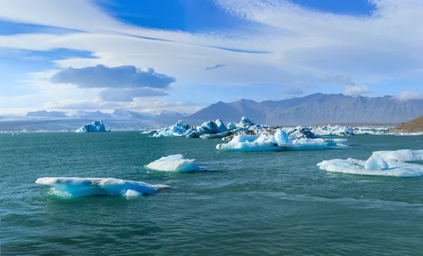 Lagoa Glaciar no leste da Islândia — Fotografia de Stock