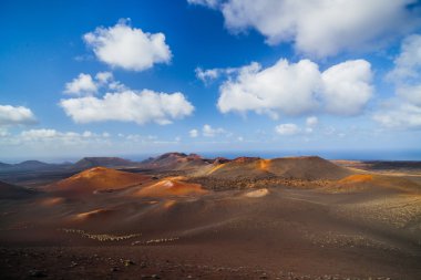 Yangın timanfaya Dağları