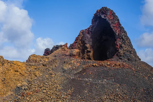 Bjerge af brand Timanfaya - Stock-foto