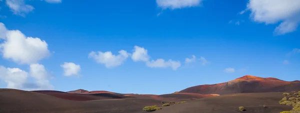 Yangın timanfaya Dağları — Stok fotoğraf