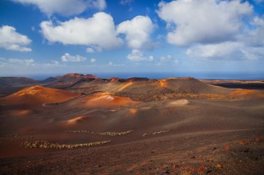 Yangın timanfaya Dağları