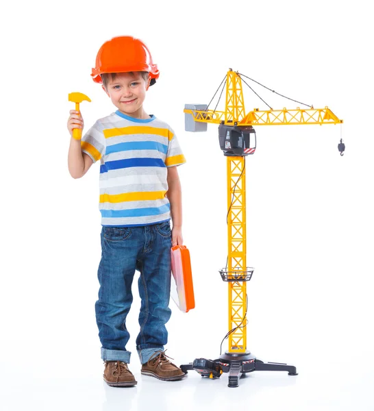Kleine bouwer. — Stockfoto