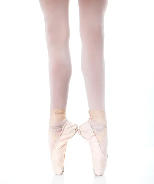 Ballerinas fötter — Stockfoto