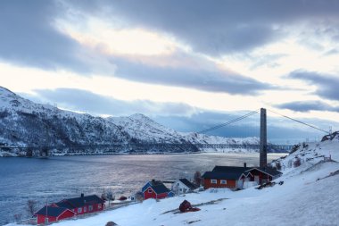 Kışın Norveç