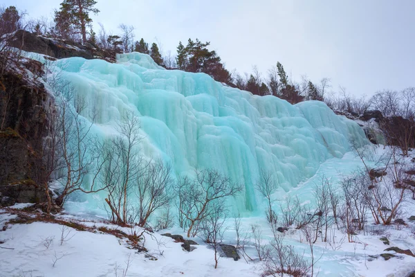 Cascada congelada — Foto de Stock