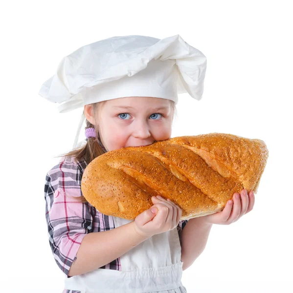 Little baker. — Stock Photo, Image