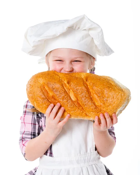 Little baker. — Stock Photo, Image