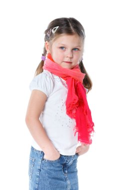 sevimli küçük kız