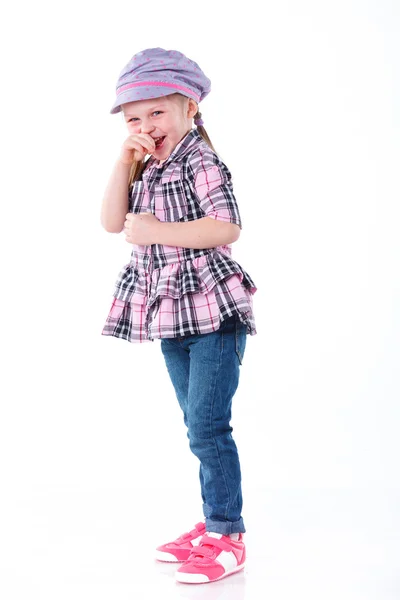 Liebliches kleines Mädchen — Stockfoto