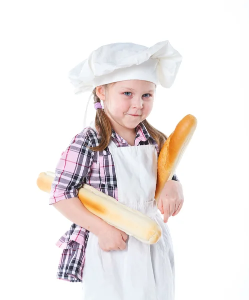 Little baker. — Stock Photo, Image