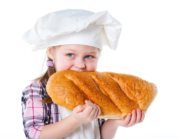 Little baker. — Stock Photo, Image