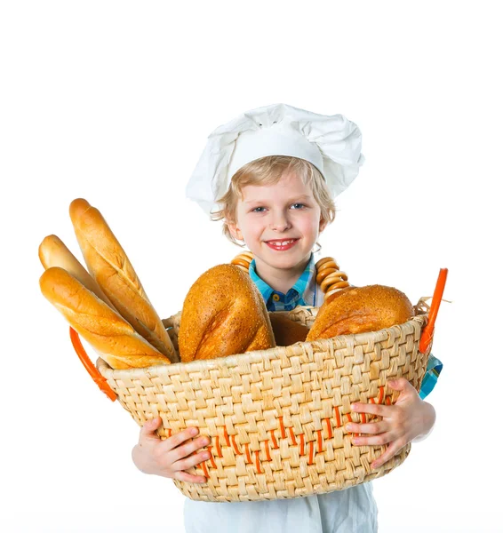 Kleiner Bäcker. — Stockfoto