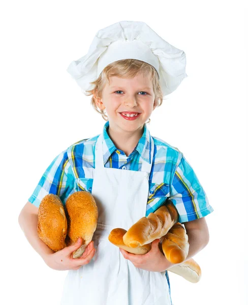 Маленький пекарь . — стоковое фото