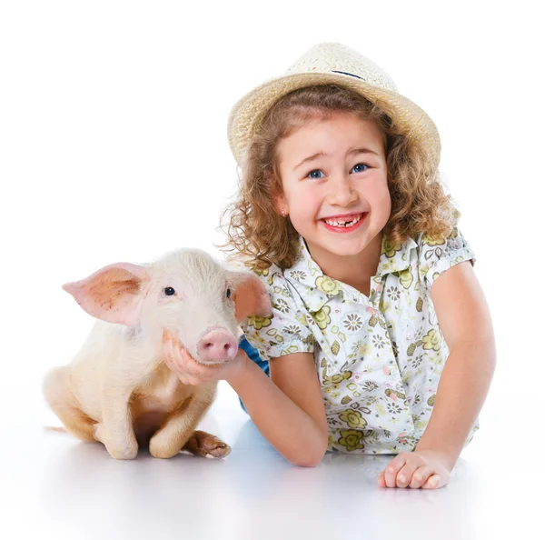 Little farmer — Stock Photo, Image