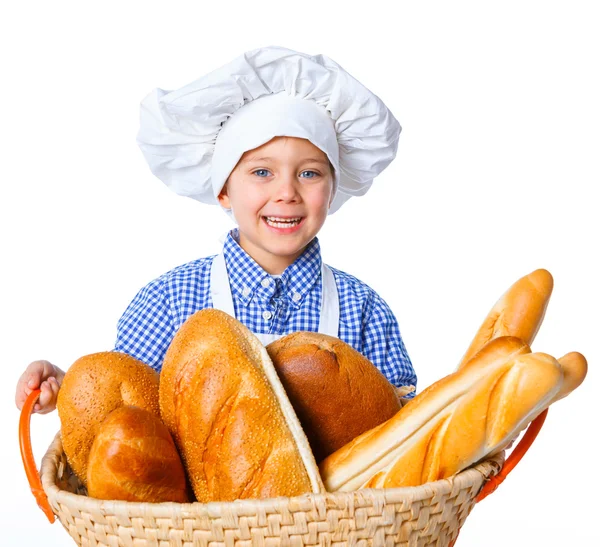 Little baker. — Stock Photo, Image