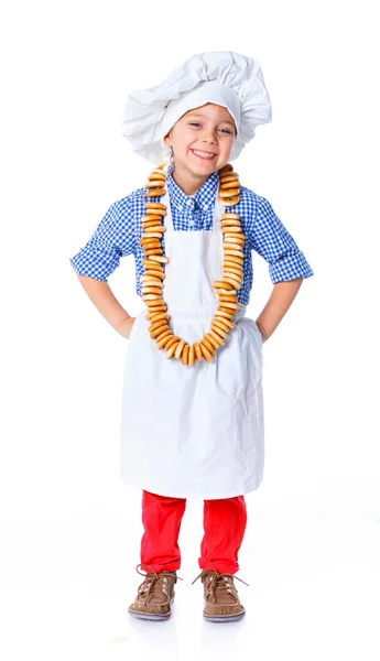 Little baker. — Stock Photo, Image