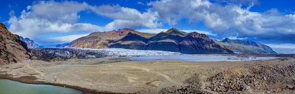 Skaftafellsjokull gletsjer in... — Stockfoto