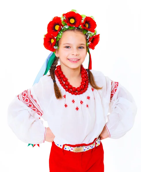 Ukrajinská holčička — Stock fotografie