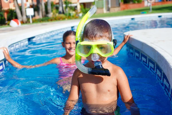 Attività in piscina — Foto Stock