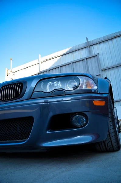 Blue car — Stock Photo, Image