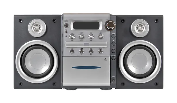 Kompakt stereo sistemi — Stok fotoğraf