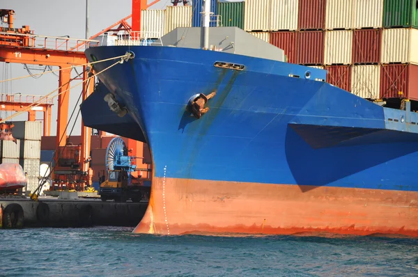 Cargo boat — Stock Photo, Image