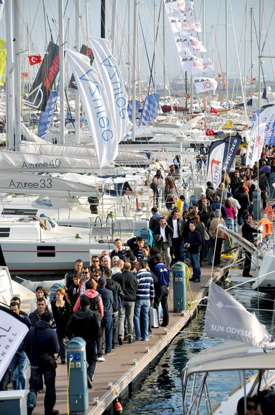 Isztambul Boat Show — Stock Fotó