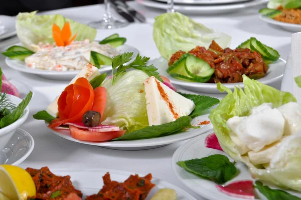Salad plate — Stock Photo, Image