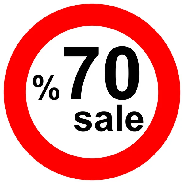 Discount traffic signs — Stock Photo, Image