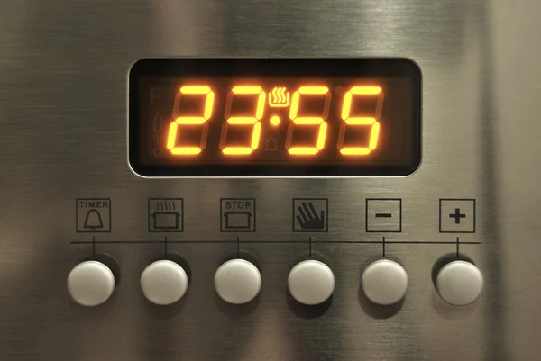 Oven control panel — Stock Photo, Image