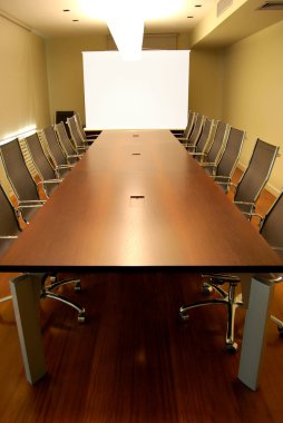 Meeting table clipart