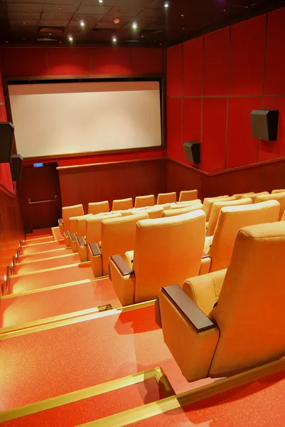 Movie theater säten — Stockfoto