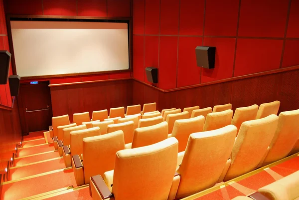 Movie theater säten — Stockfoto