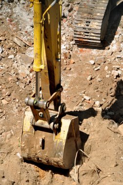 Excavator clipart