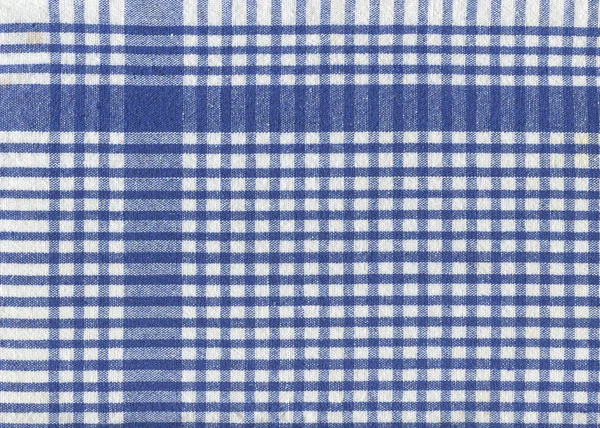 Plaid blu — Foto Stock