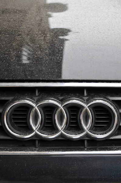 Audi symbol — Zdjęcie stockowe