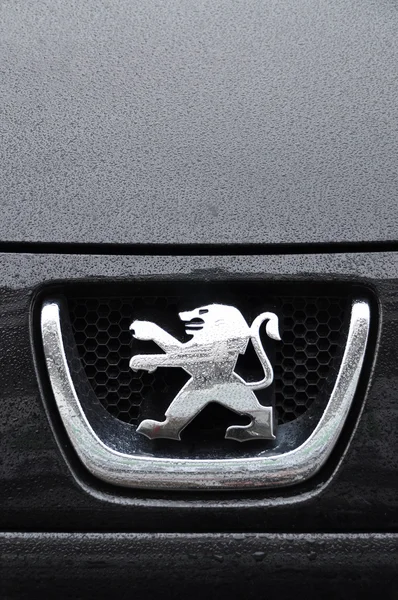 Símbolo Peugeot — Fotografia de Stock