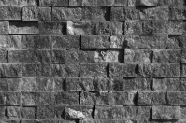 Dikdörtgen kesim mermer duvar dokusu arka plan, doğal siyah beyaz mermer dokusu olabilir