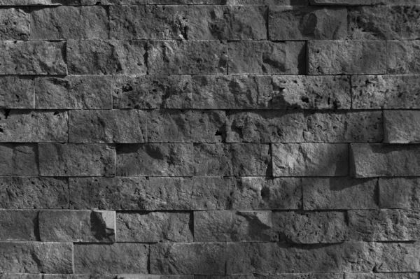 Prostokątny Wyciąć Marmur Ściana Tekstury Tło Może Być Naturalny Czarny — Zdjęcie stockowe