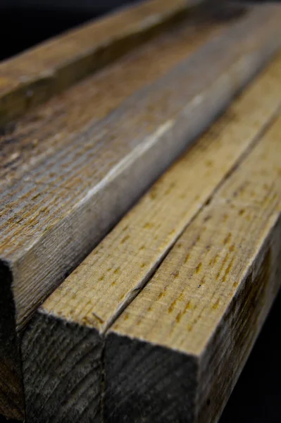 Textura Natural Tablón Madera Pino Granos Cúbranse Aislado Sobre Fondo —  Fotos de Stock