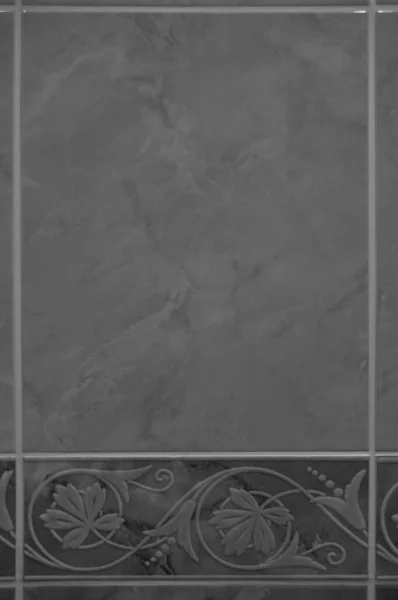 Keramische Tegels Bordure Stenen Textuur Keramiek Bordure Abstracte Achtergrond Patroon — Stockfoto