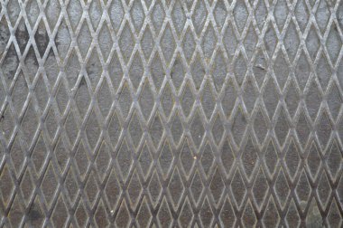 Paslı metal plaka yüzeyi. Paslı metal dokusu arka plan, metal foor dokusu