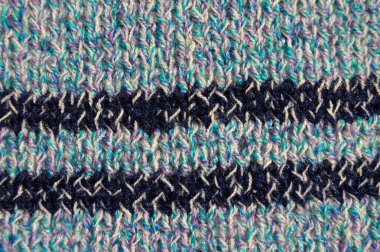 Yünden desenli kumaş. El yapımı kumaş rengi yün arkaplan dokusu