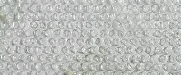 Plastic Air Bubble Protection Foil Wrap Texture Background Air Bubble — Stock Photo, Image