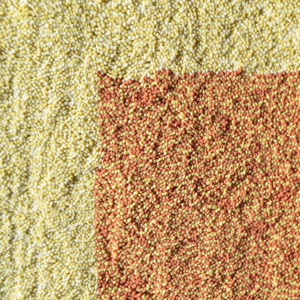 Seamless Beige Red Carpet Rug Texture Background Carpet Material Pattern — Stock Photo, Image