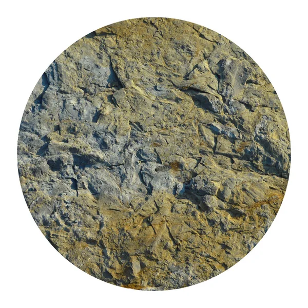 非常坚硬的岩石质感 天然的蓝色和黄色石头质感 背景或墙纸 — 图库照片